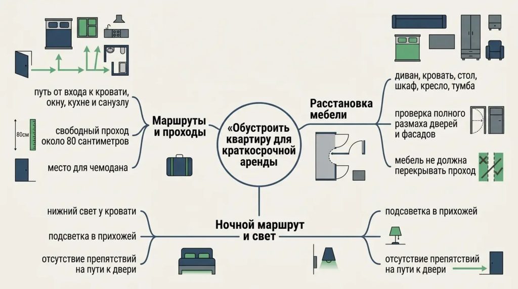 Бустроить квартиру для краткосрочной аренды