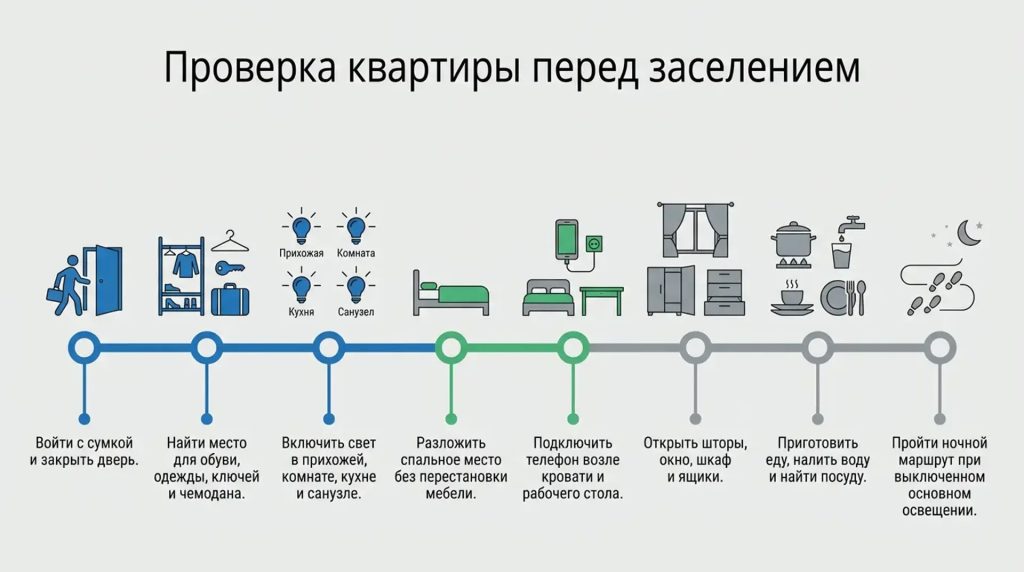Проверка квартиры перед заселением
